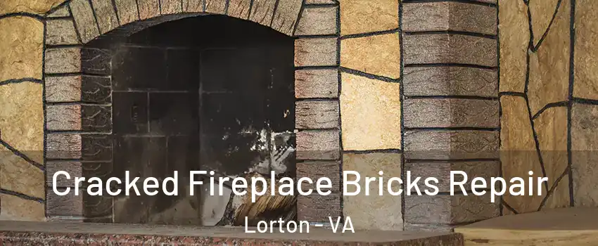  Cracked Fireplace Bricks Repair Lorton - VA