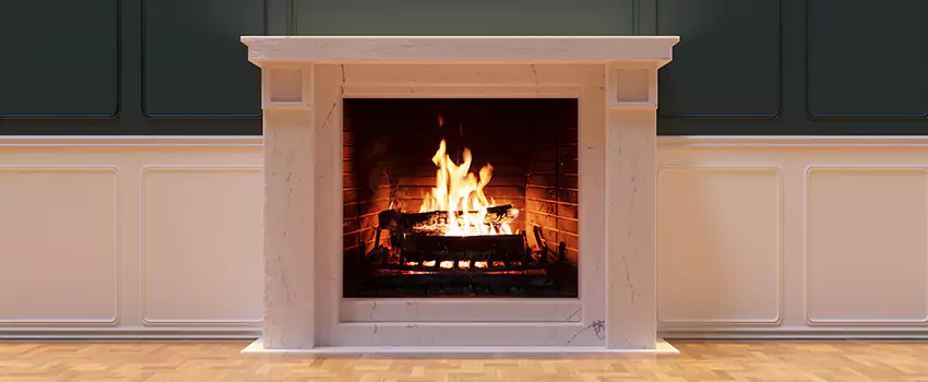 Open Flame Wood-Burning Fireplace Installation Services in Lorton, Virginia