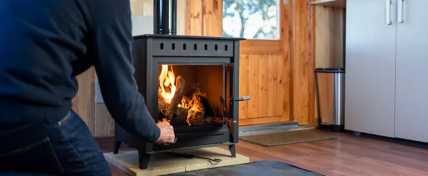 Open Hearth Wood Fireplace Installation in Lorton, VA