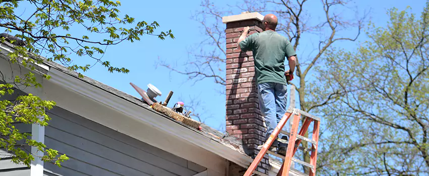 Vinyl and PVC Chimney Flashing Installation in Lorton, VA