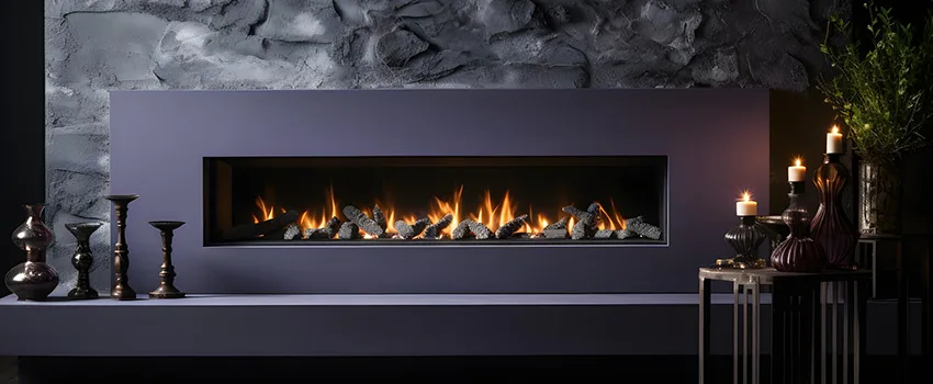 Ember Bed for Ventless Gas Fireplace in Lorton, VA